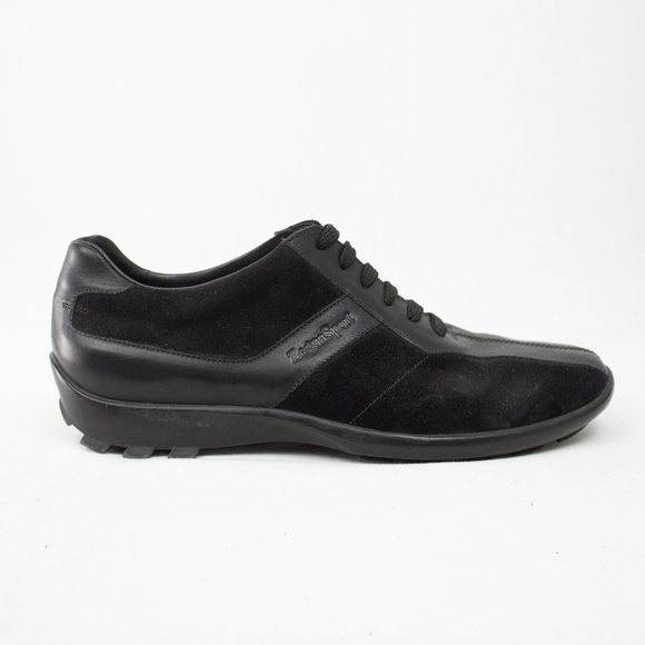 Zegna Sport Mens Shoe size 13 European in excellent condition leather and Swede. main image 5